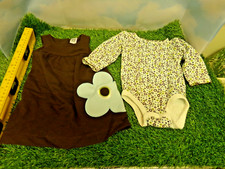 BABY GIRLS DRESS/SHIRT SET 6MOS