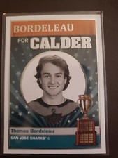 2022-23 Thomas Bordeleau For Calder Rookie Upper Deck Series 2 Hockey San...