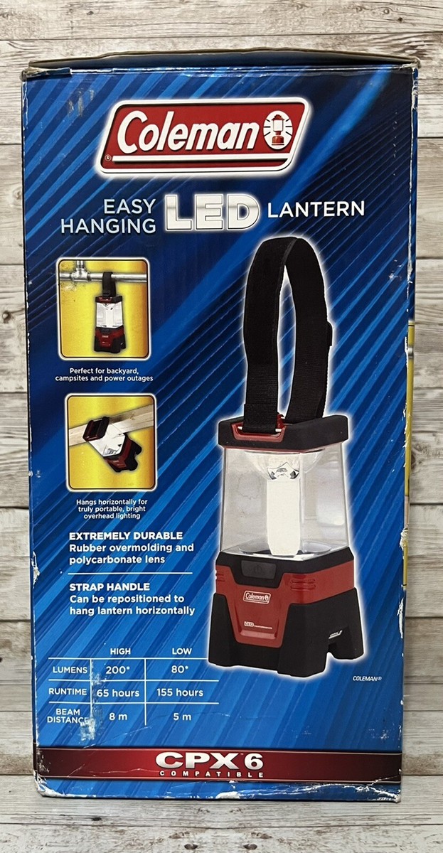 Coleman CPX 6 LED Work Lantern, red | eBay