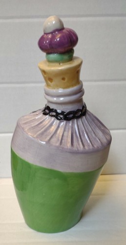 Blue Sky Clayworks Ceramic Halloween WITCHES BREW POTION JAR - Decoration NEW - Picture 2 of 5