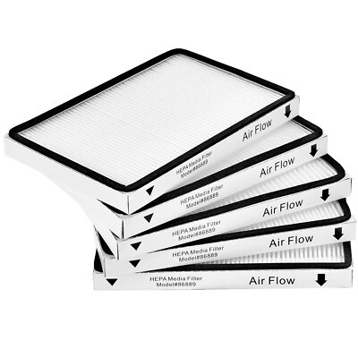 5 Packs 86889 HEPA Media Filter Replacement for Kenmore EF-1, 86889, 20-86889 US