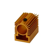 Aluminum Radiator Heatsink 20x27x32mm  for 12mm Laser Module Golden-color