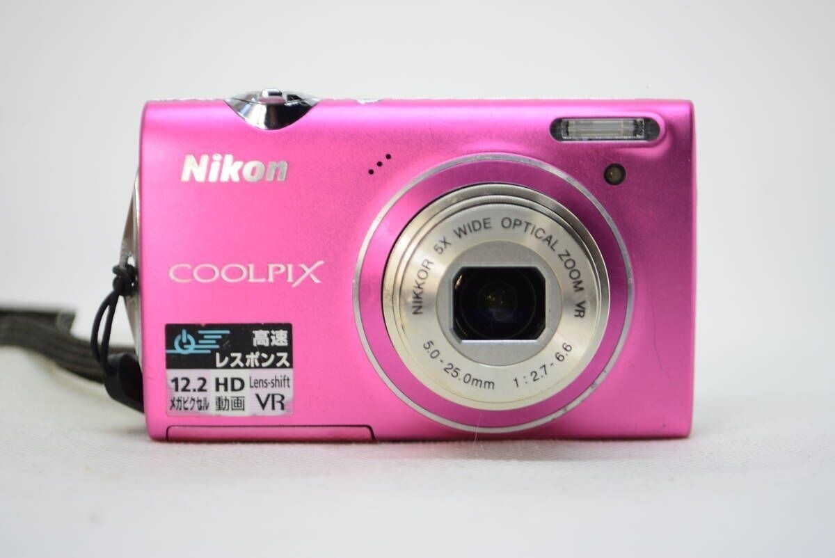 ♡Nikon COOLPIX S5100 ピンク♡ Nikon COOLPIX S5100 Pink Digital Camera 12.2MP 5x Optical