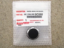 22 - 25 TOYOTA TUNDRA 14 INCH DISPLAY POWER VOLUME KNOB QTY 1 OEM BRAND NEW