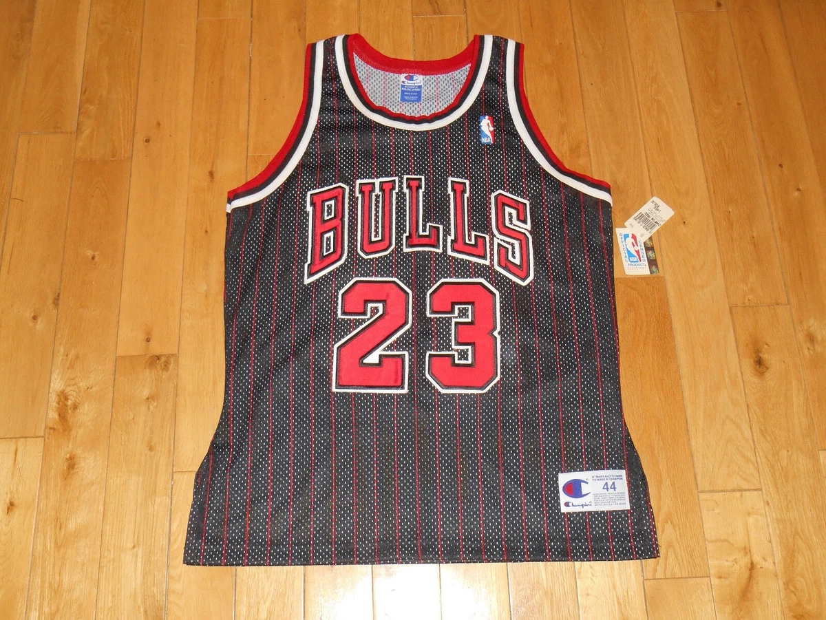 Authentic Vintage Champion NBA Chicago Bulls Michael Jordan Basketball  Jersey