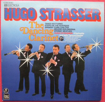 Hugo Strasser / The Dancing Clarinet LP Vinyl Red River Fox / Tango Notturno uvm