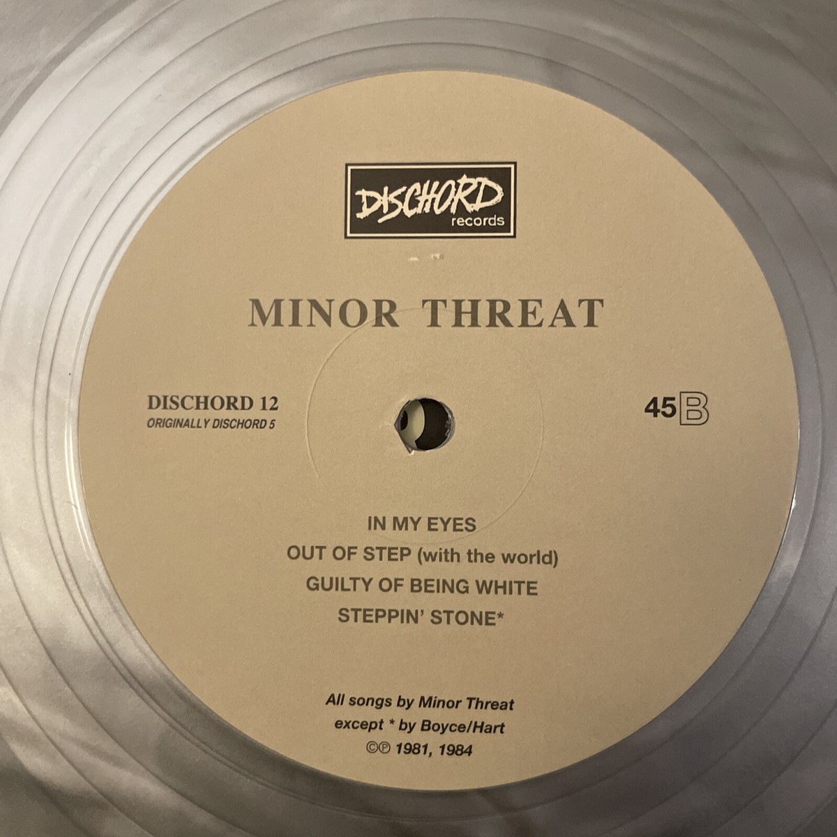 米LP Minor Threat Minor Threat DISCHORD12 DISCHOR /00260 ODgtODg5NS5qcGVn.jpeg