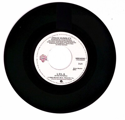 CRAIG HUNDLEY LOLA/ROY ORBISON & EMMYLOU HARRIS THAT LOVIN' YOU..VINYL 45 72-120