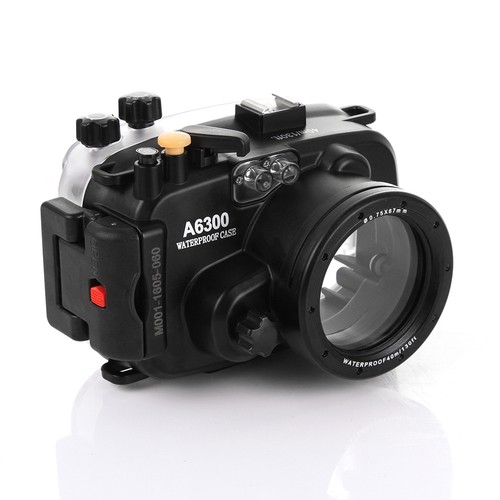 40m Underwater Waterproof Housing Diving Photo Case Cover for Sony A6300 Camera - Picture 2 of 9