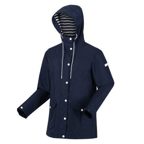 Chaqueta impermeable Regatta Bayarma para mujer con capucha al aire libre damas abrigo de lluvia PVP £90 - Imagen 29 de 37