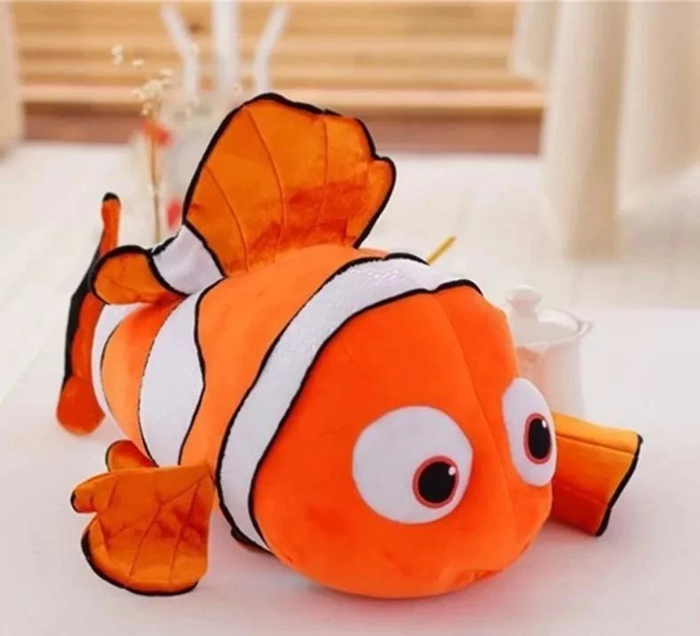 Juguetes de peluche de dibujos animados Buscando a Nemo Kawaii Marlin Nemo muñeco de peluche regalos suaves Foto 3 de 4