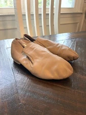 Bloch S0499L Tan Jazz Shoes Women’s 6M Elasta bootie