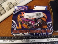 Hot Wheels Playing Cards, In collectors Tin, two-card set unopened 2001 