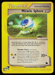 Miracle Sphere Gamma 131/144 Skyridge Trainer Pokemon