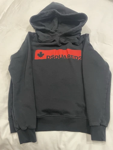 DSQUARED2 Felpa con cappuccio Dsquared ETÀ 14 RAGAZZI