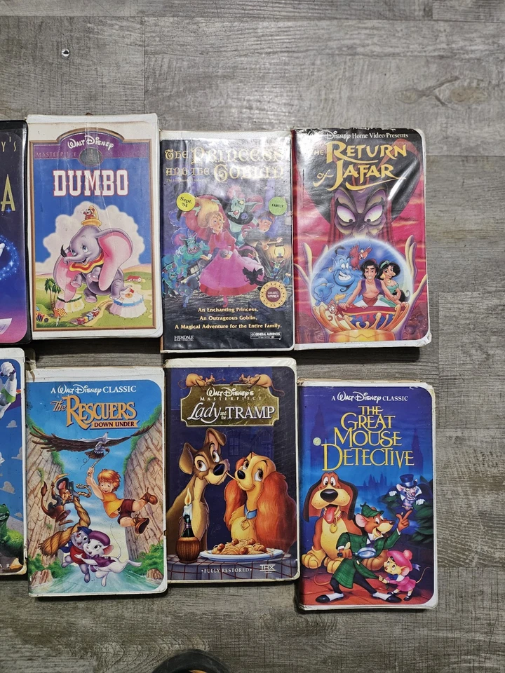 Walt Disney Black Diamond VHS Tapes Foto 2 de 4