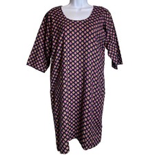 Boho Womens Ditsy Floral Print Dress Est Size L/XL Cottagecore Indie Festival