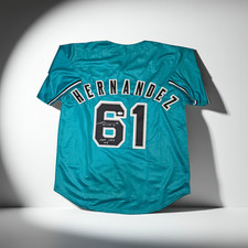Livan Hernandez Florida Marlins Autographed & Inscribed Jersey JSA Witnessed QR