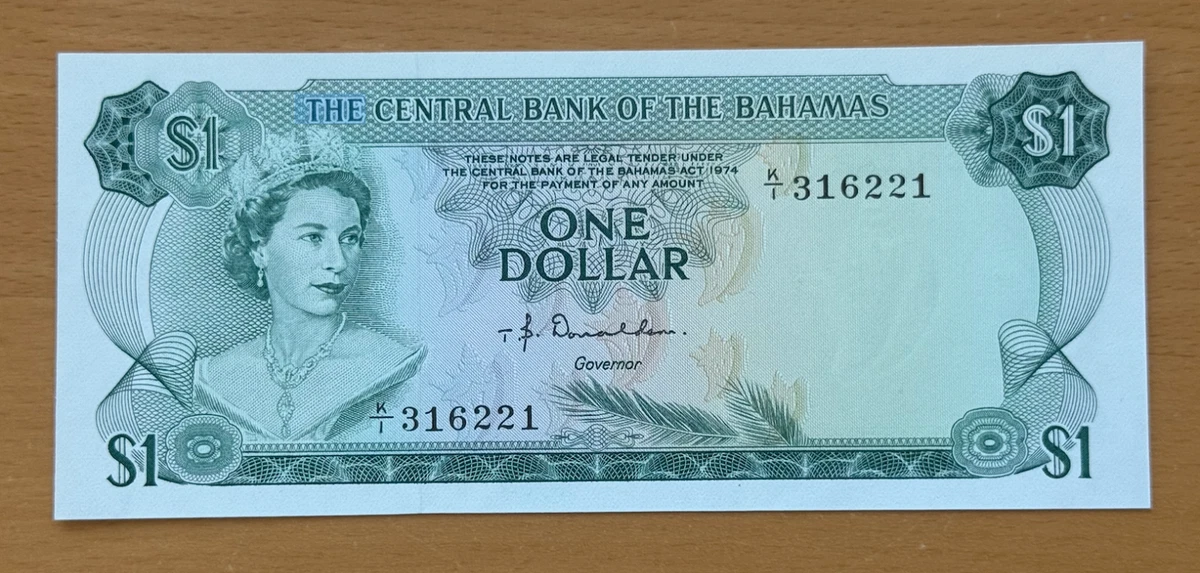 1974年 バハマ 1ドル 銀貨 PR66DCAM 1974 Bahamian Paper Money for sale | eBay