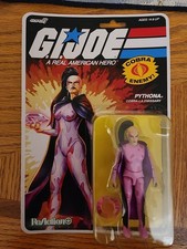 SUPER7 REACTION  G.I. JOE PYTHONA COBRA-LA EMISSARY O-RING ACTION FIGURE