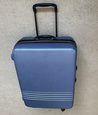 Samsonite 青いハードシェルキャリーケース Samsonite By ACE Japan Classic Hardshell Orbiter Current PiggyB