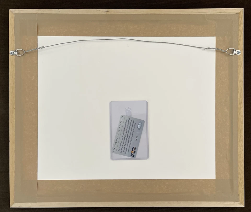 2012-13 Rickie Fowler 20x17 roxo fosco autógrafo quadro imagem autenticada - Imagem 2 de 4