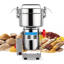 3000W Grain Mill- 32000 RPM High-Speed 1000g Electric Stainless Steel flour m...