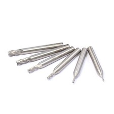 Fraise d'extrémité en carbure pour le travail des métaux structure à 4 flût