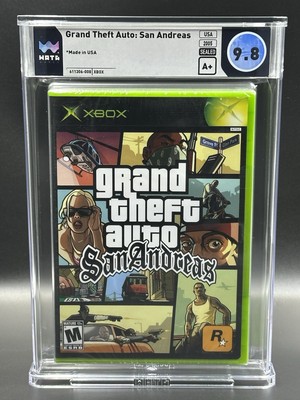 Grand Theft Auto: San Andreas   WATA 9.8 A+   Xbox   Not VGA/CGC
