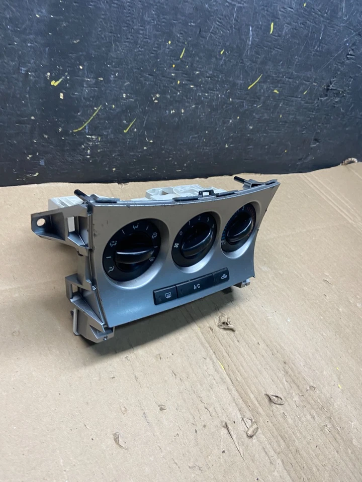 Panel de control de clima manual Mazda 3 2010 2011 aire acondicionado OEM T1939 DG Foto 3 de 4