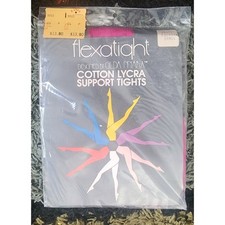 VTG. flexatight body by Gilda STIRRUP SUPPORT tights 5011 FUCHSIA SMALL