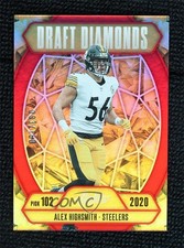 2025 Panini Absolute Draft Diamonds Spectrum Red 93/150 Alex Highsmith 1o64