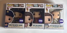 GILLIGAN'S ISLAND Funko Pop Set Of 3 THE PROFESSOR Mary Ann THE CAPTAIN 60s