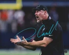 Dan Campbell Autographed Detroit Lions 8x10 Photo with COA/Matching Hologram