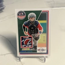 2022 USA STARS AND STRIPES LANDON CARTER RELIC #7/10- SSP- SICK PATCH