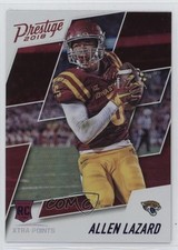 2018 Panini Prestige Rookie Xtra Points Red Allen Lazard #225 gl2