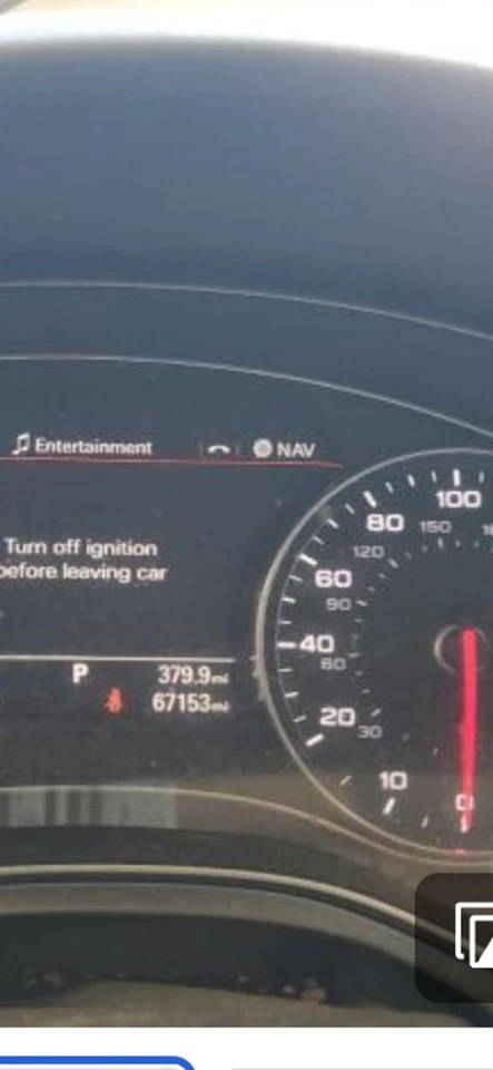 2013 Audi A6 (C7) Quattro 3.0L 3.0t 67k миль приводной вал OEM 4G0521101G - Изображение 2 из 4