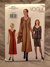 Vogue Patterns UNCUT #7614 Vintage 2002 Misse...