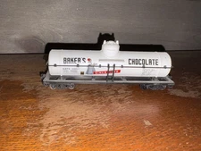 WALTHER'S HO SCALE BAKER'S CHOCOLATE SINGLE-DOME TANK CAR GATX 31057 FREE SHIP
