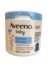 Aveeno Baby Eczema Therapy Nighttime Moisturizing Body Balm 11 oz