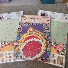 Set of 3 Mary Engelbreit Scrapbook Page Kits Punch Studio