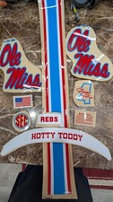 Ole Mis Hottie Tottie full size football helmet 3M vinyl decals SEC