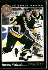 1993-94 Pinnacle Canadian Markus Naslund #449 Pittsburgh Penguins