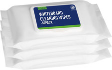 Dry Erase Wipes, Whiteboard Cleaning Wipes, Non-Toxic Cleaning Wipes for Whitebo