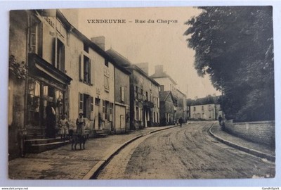 Vendeuvre sur Barse - Rue du Chapon - Tabak- und Kurzwarenhandel, Wein zum Ausnehmen
