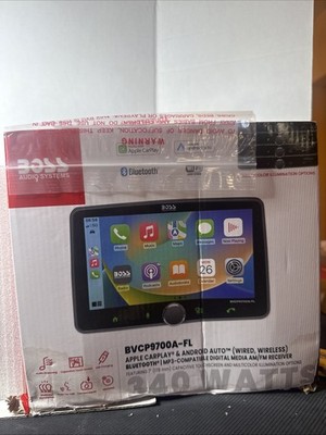 BOSS Audio Systems BVCP9700A- FL Car Stereo - Apple CarPlay, Android Auto, MP3
