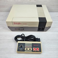 Nintendo NES Console & Controller For Spares Repairs Untested