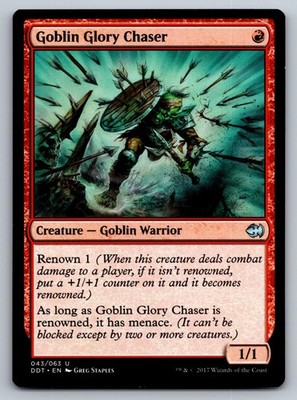 Goblin Glory Chaser 43 Duel Decks: Merfolk vs. Goblins Magic: The Gathering NM