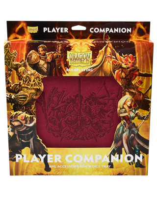 Dragon Shield - RPG Player Companion - Blood Red