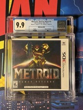 Metroid: Samus Returns Nintendo 3DS CGC Graded 9.9 A  First Print